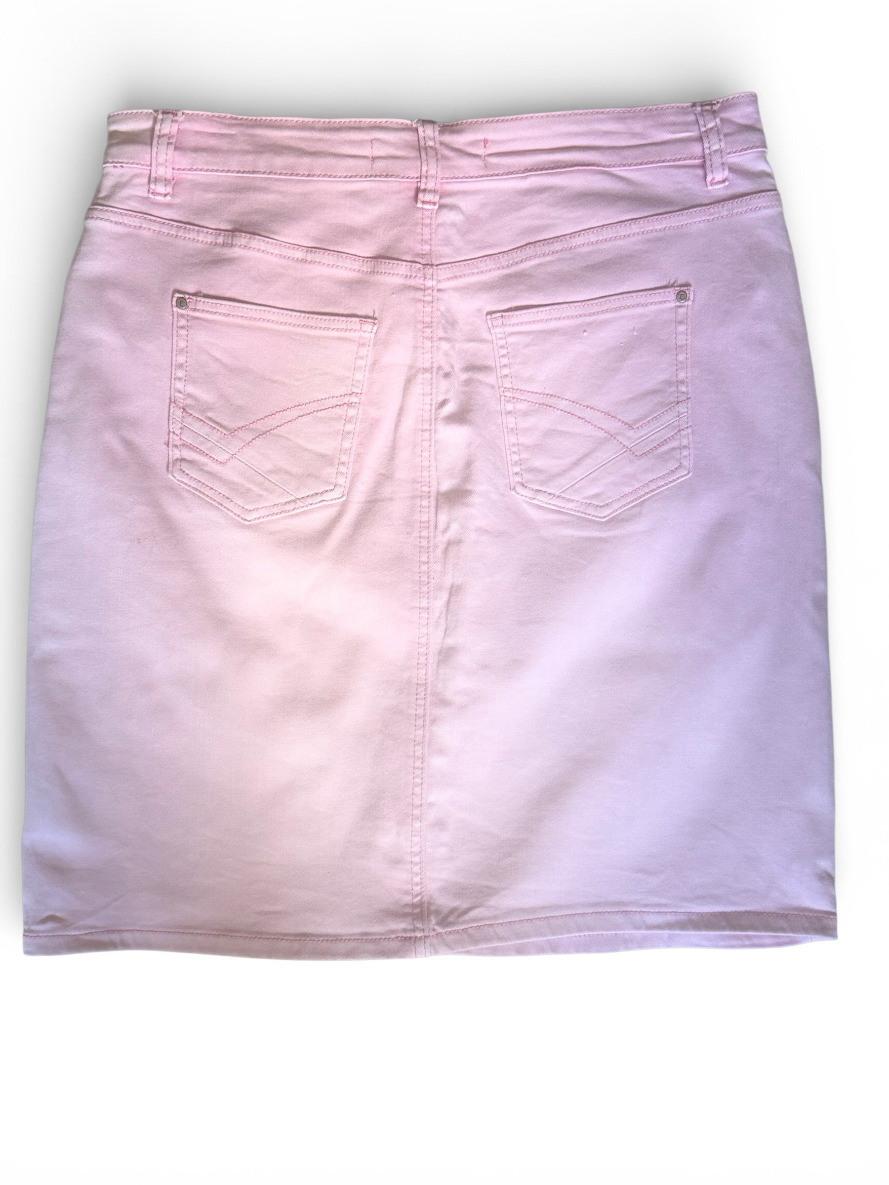 Elm. Soft Denim Pencil Skirt. Size:12