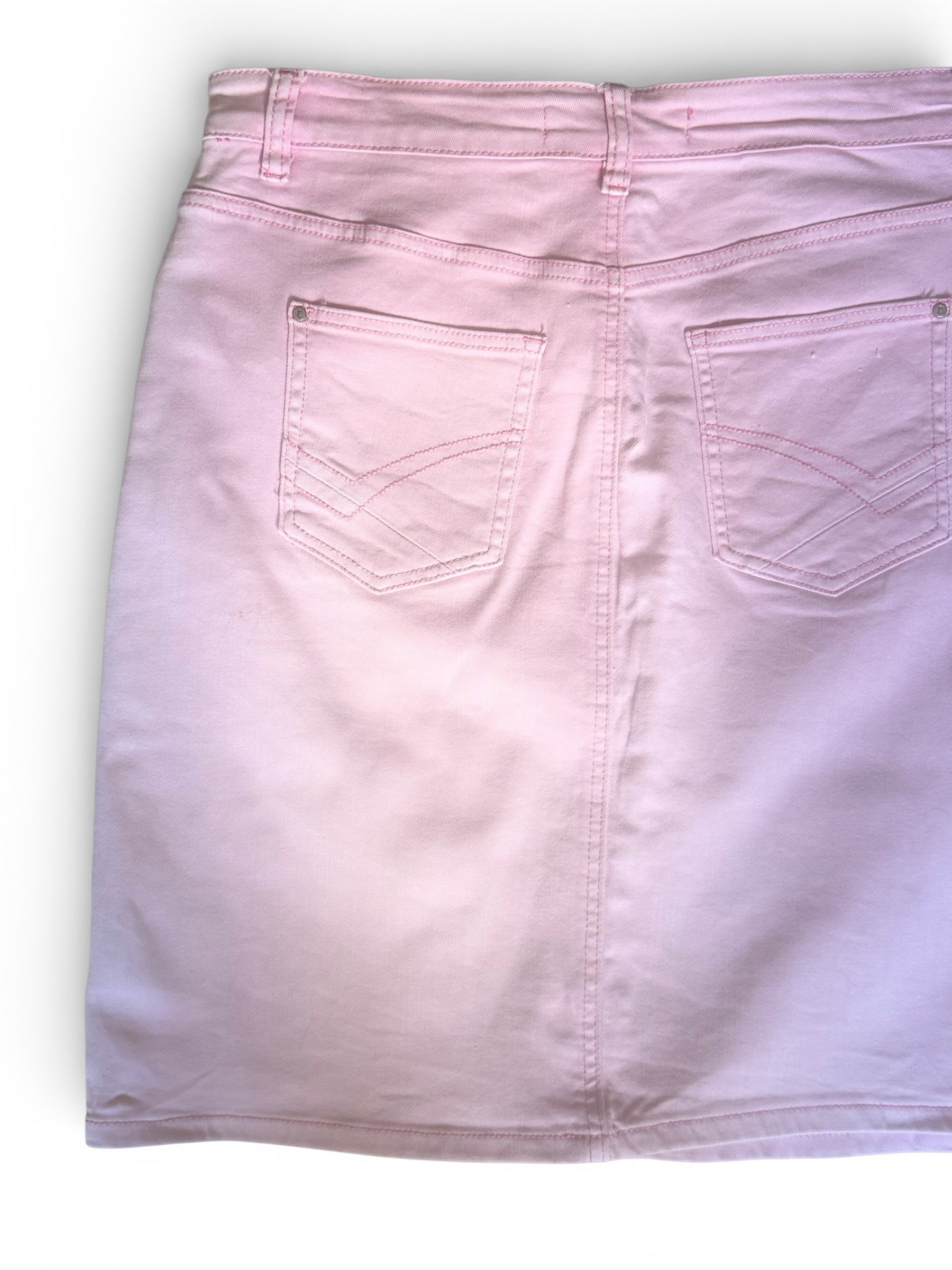 Elm. Soft Denim Pencil Skirt. Size:12