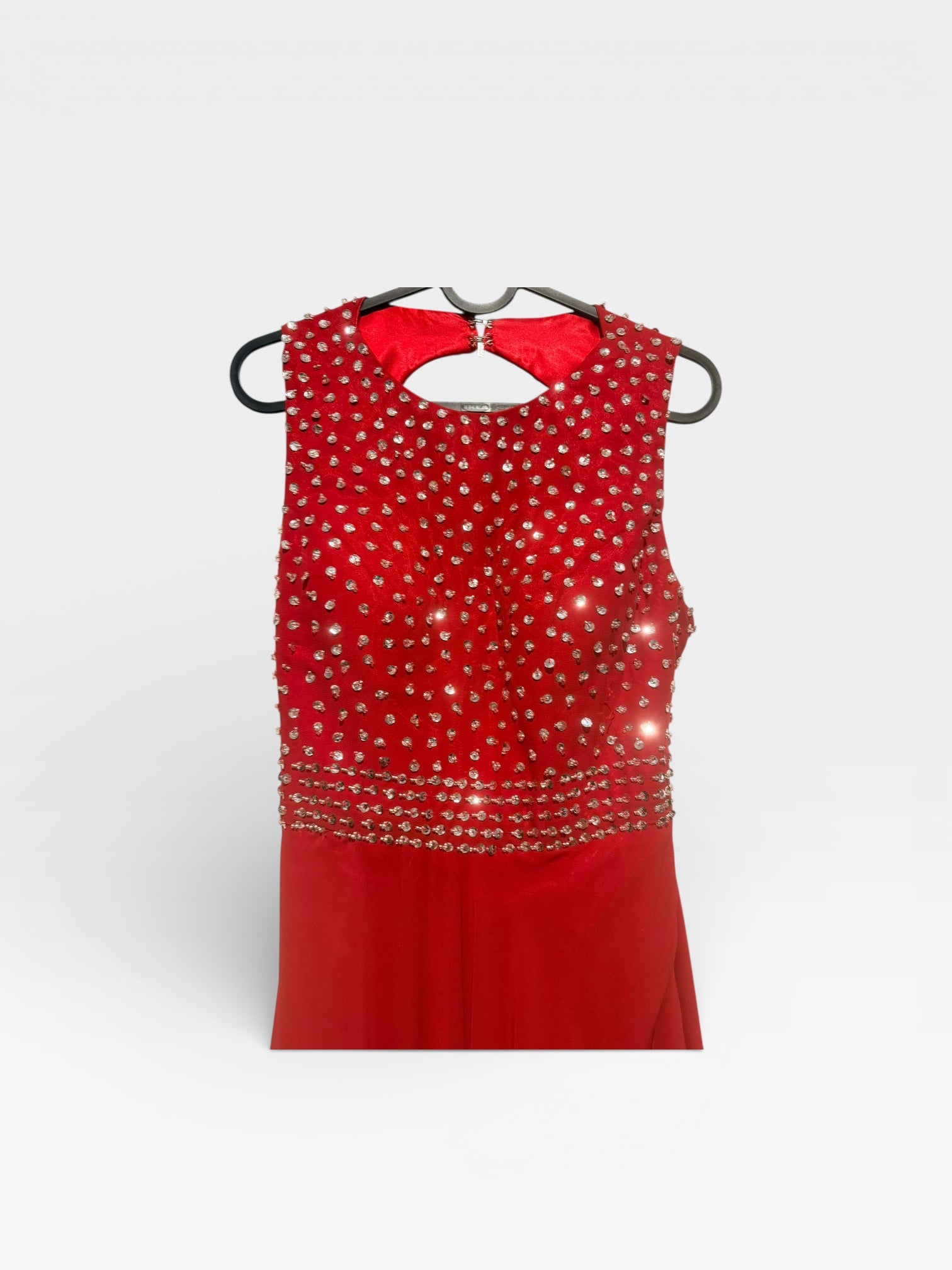 Rosies Red Gown. Size 8-10.