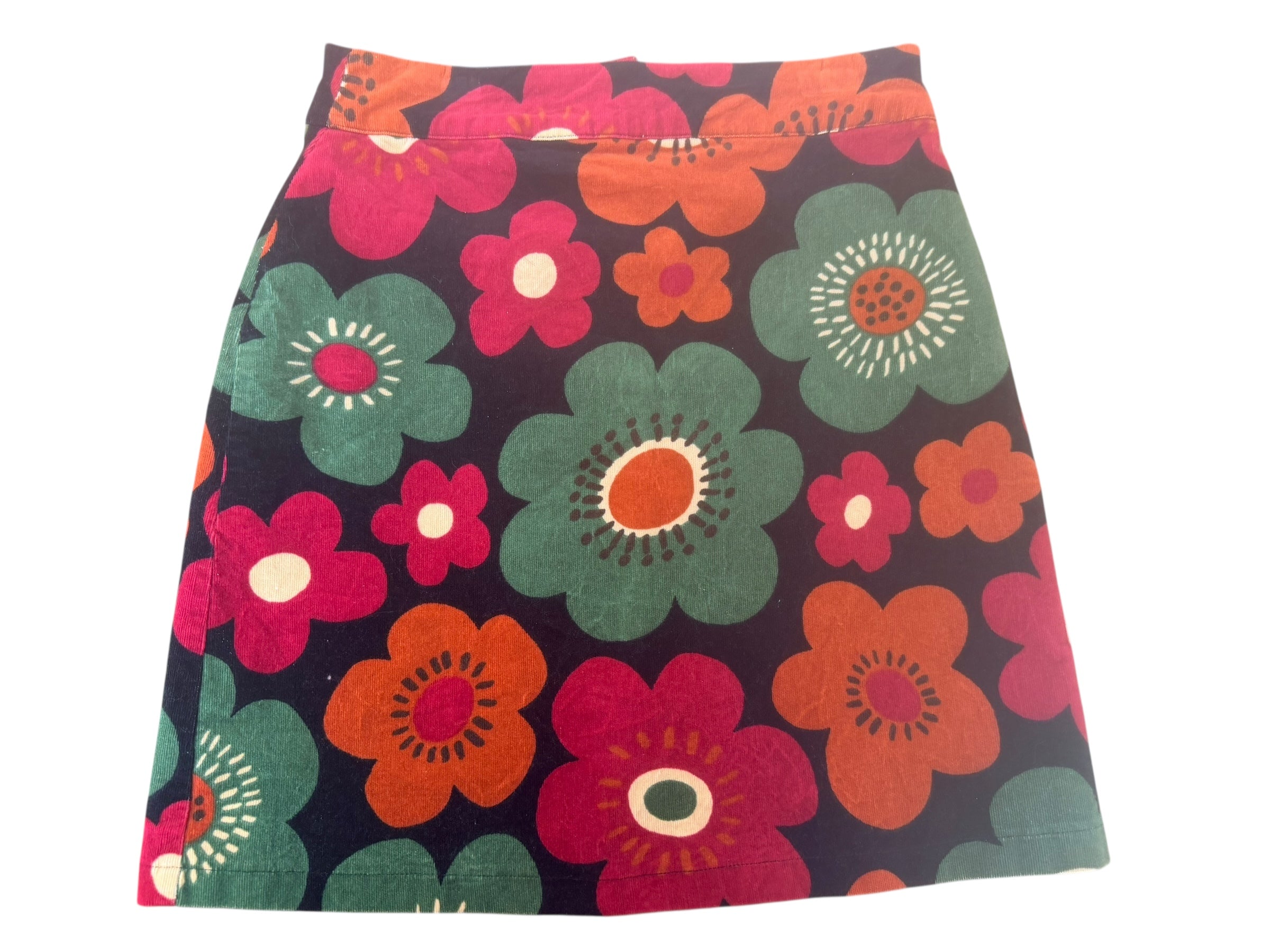 Princess Highway Floral Velvet Skirt. Size 10.