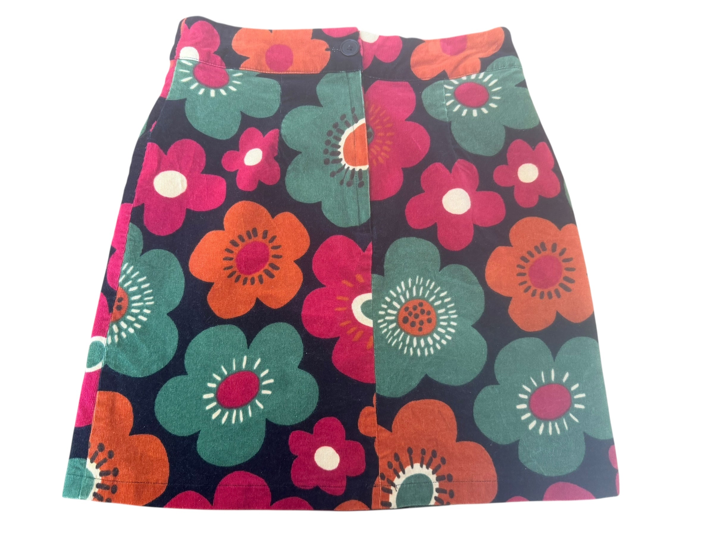 Princess Highway Floral Velvet Skirt. Size 10.