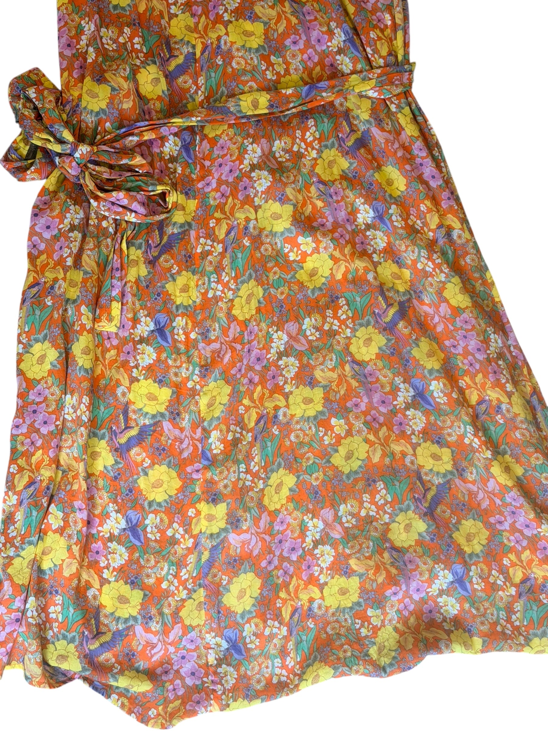 Spell. Orange Pilgrim Dress. Size M