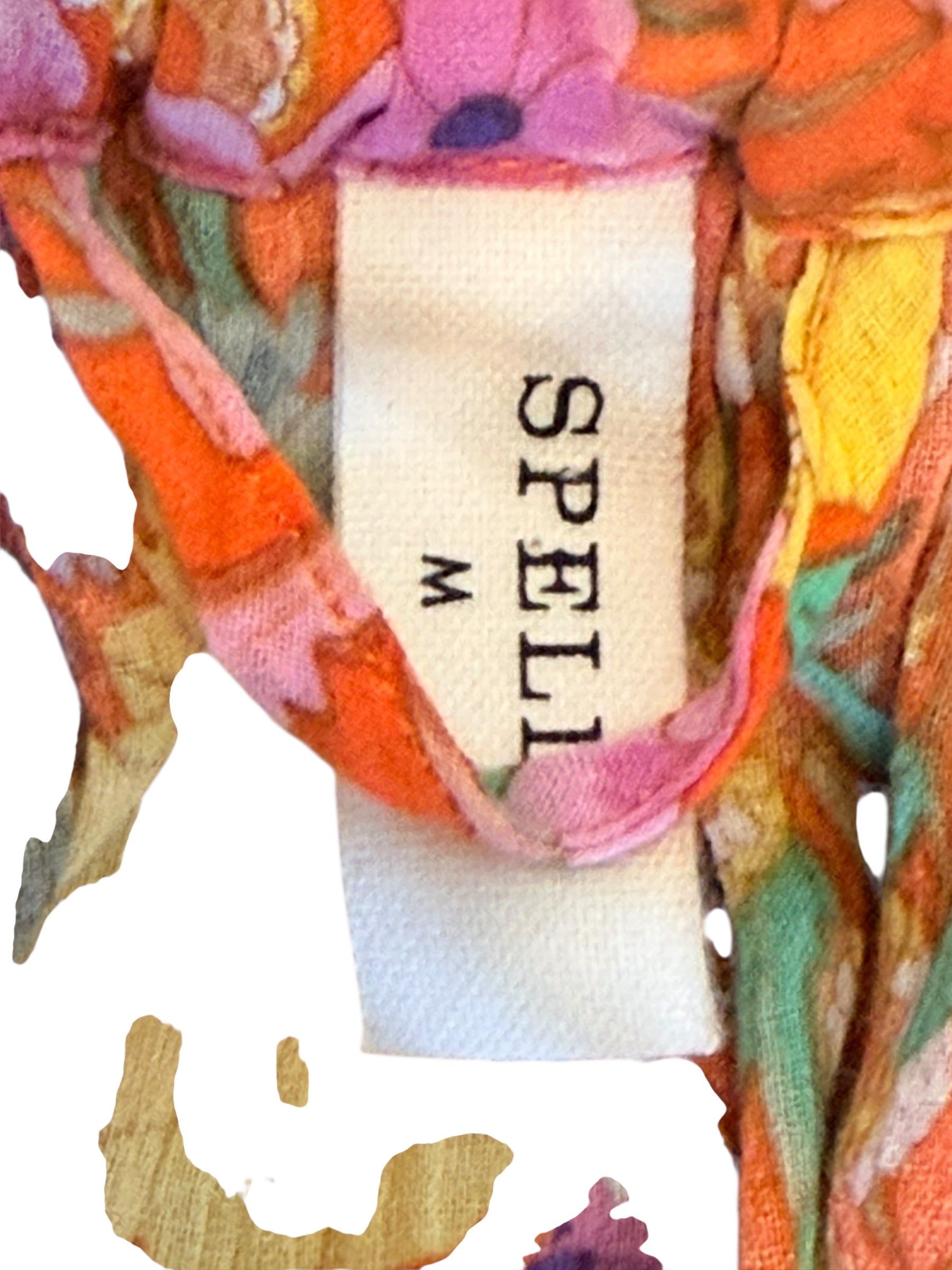 Spell. Orange Pilgrim Dress. Size M