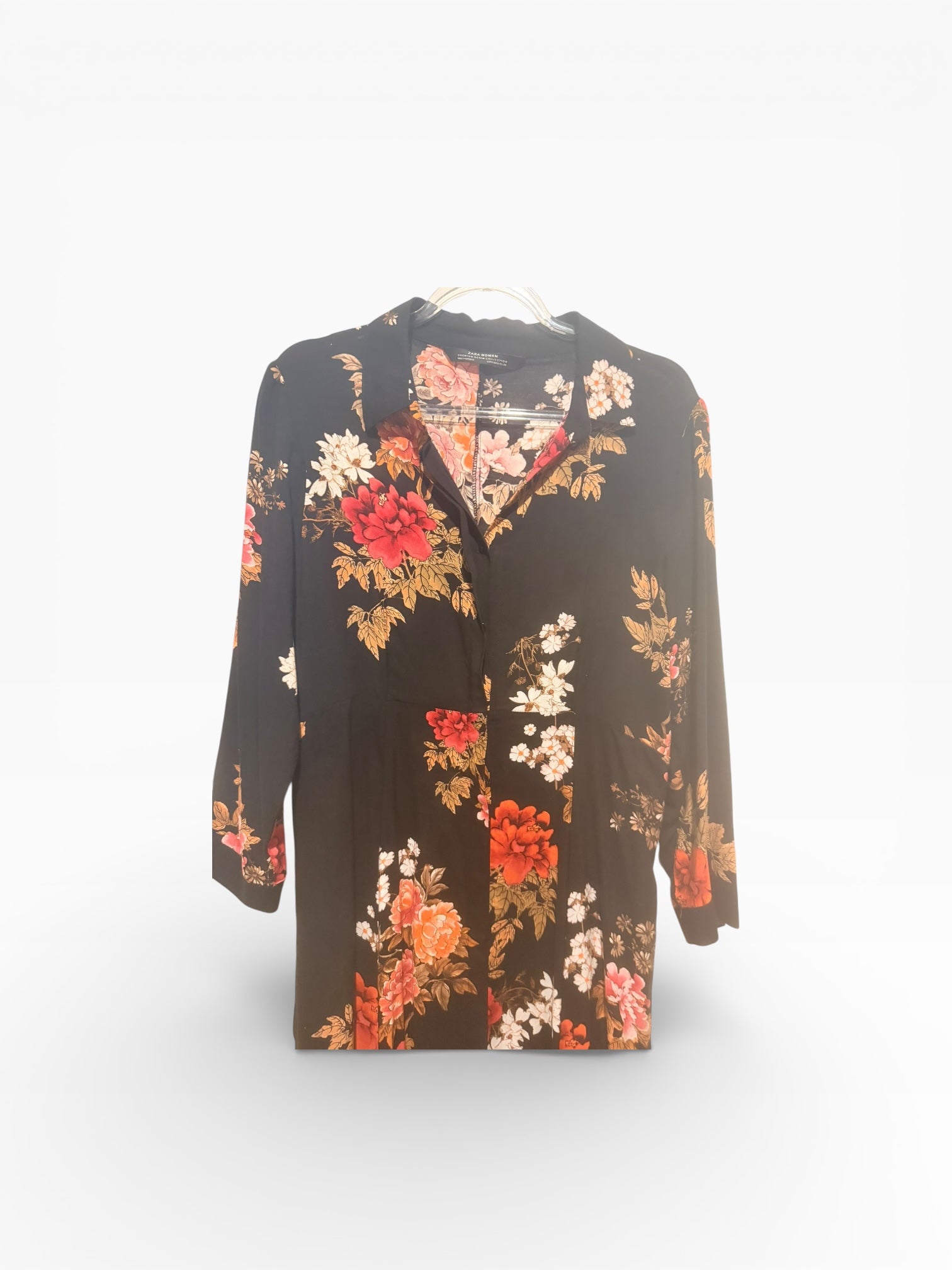 Zara. Button Up Maxi Dress. Size:S