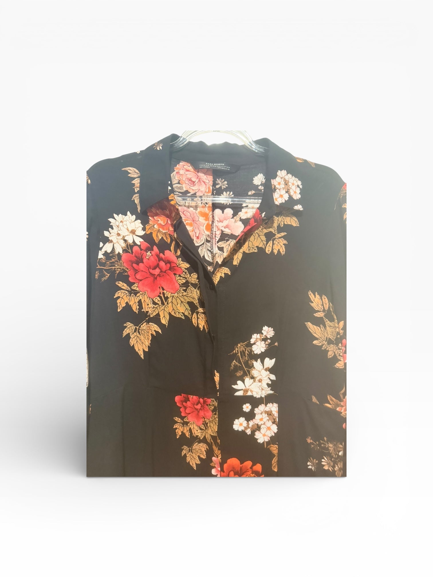 Zara. Button Up Maxi Dress. Size:S