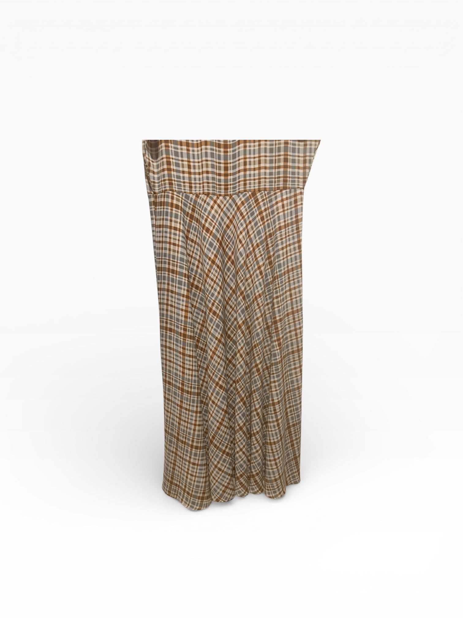 Zara. Checkered Slip Dress. Size:XS