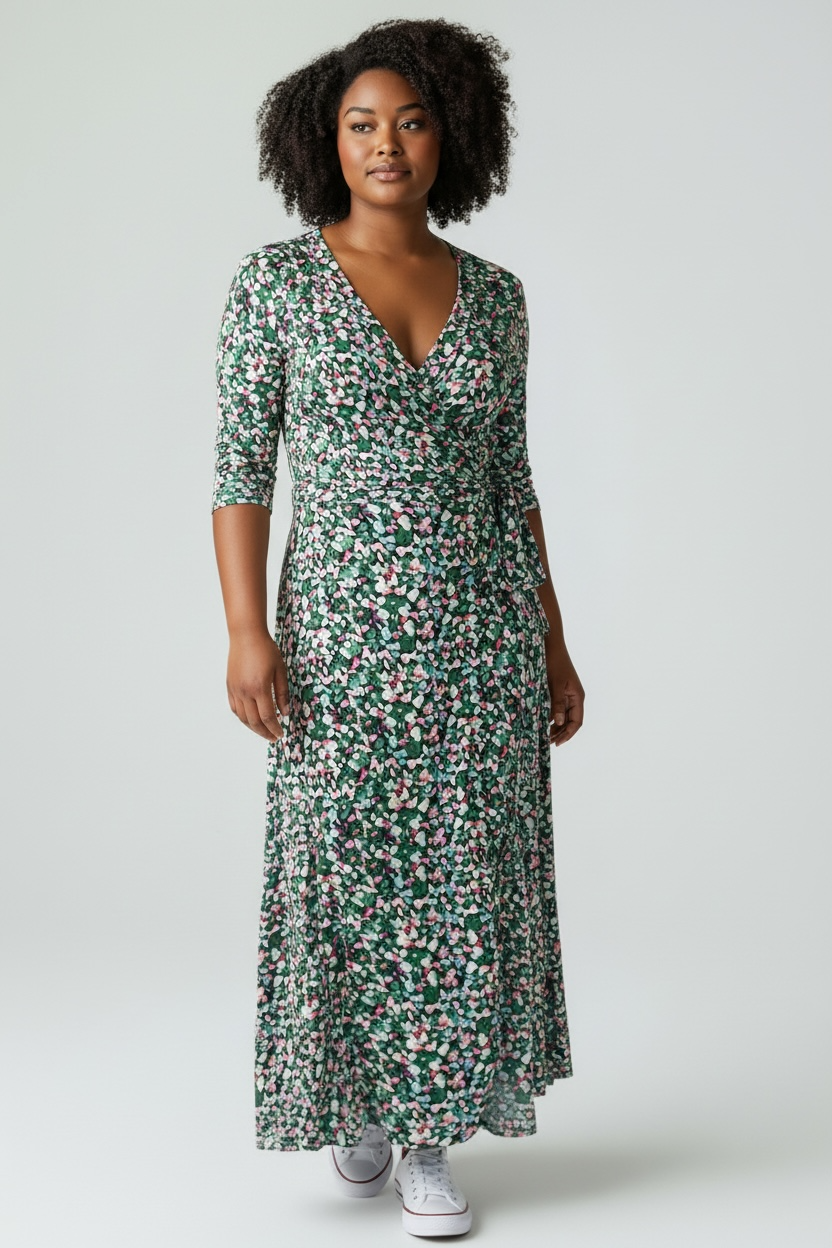 Sportscraft Wrap Dress. Size XL