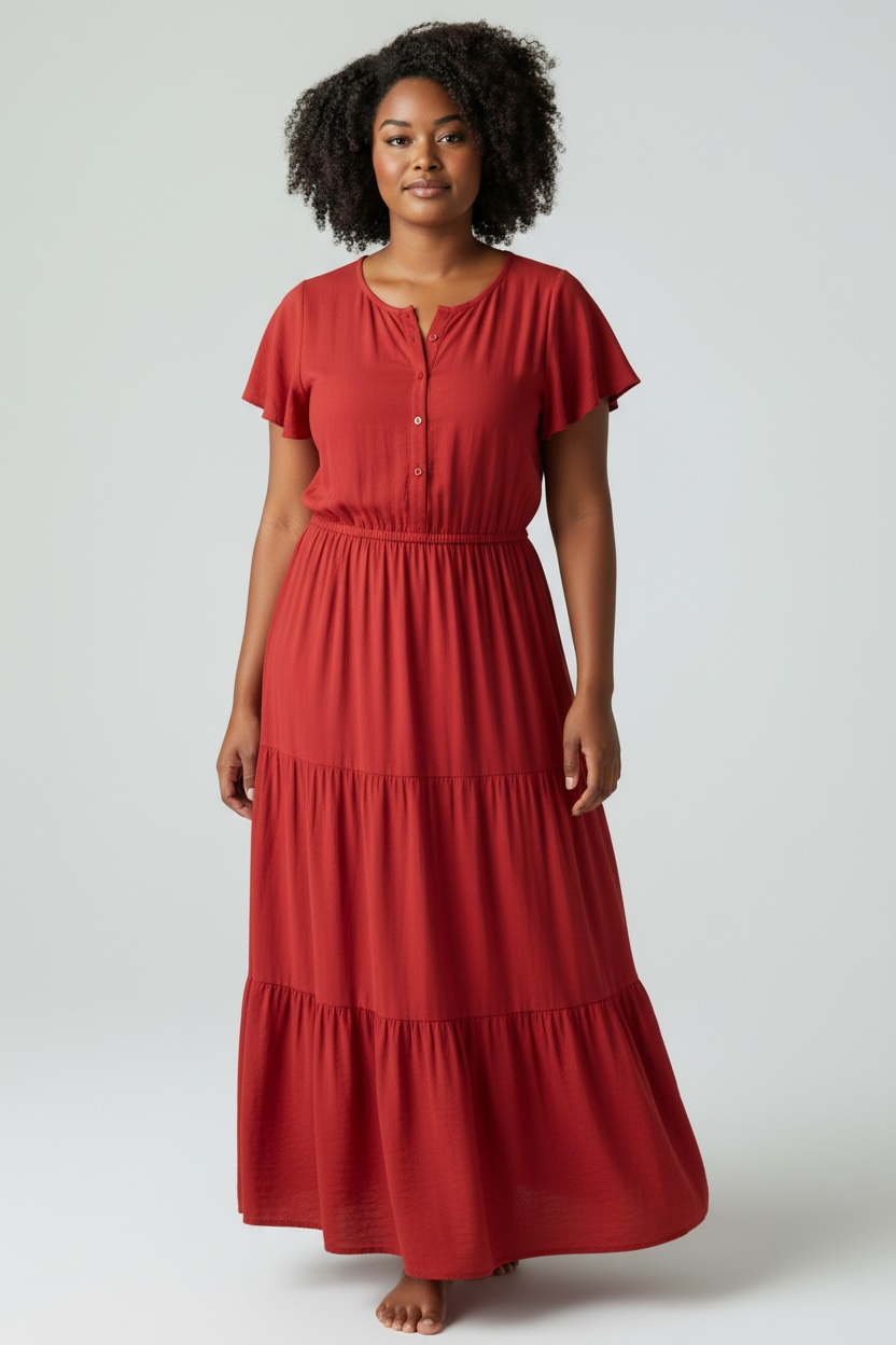 Jeanswest. Linen Maxi Dress. Size:12