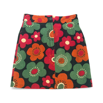 Princess Highway Floral Velvet Skirt. Size 10.