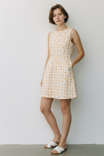 Dangerfield. Size 10. Orange Print